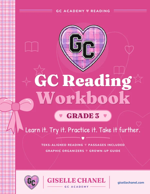 GC Reading Workbook, Grade 3 cover